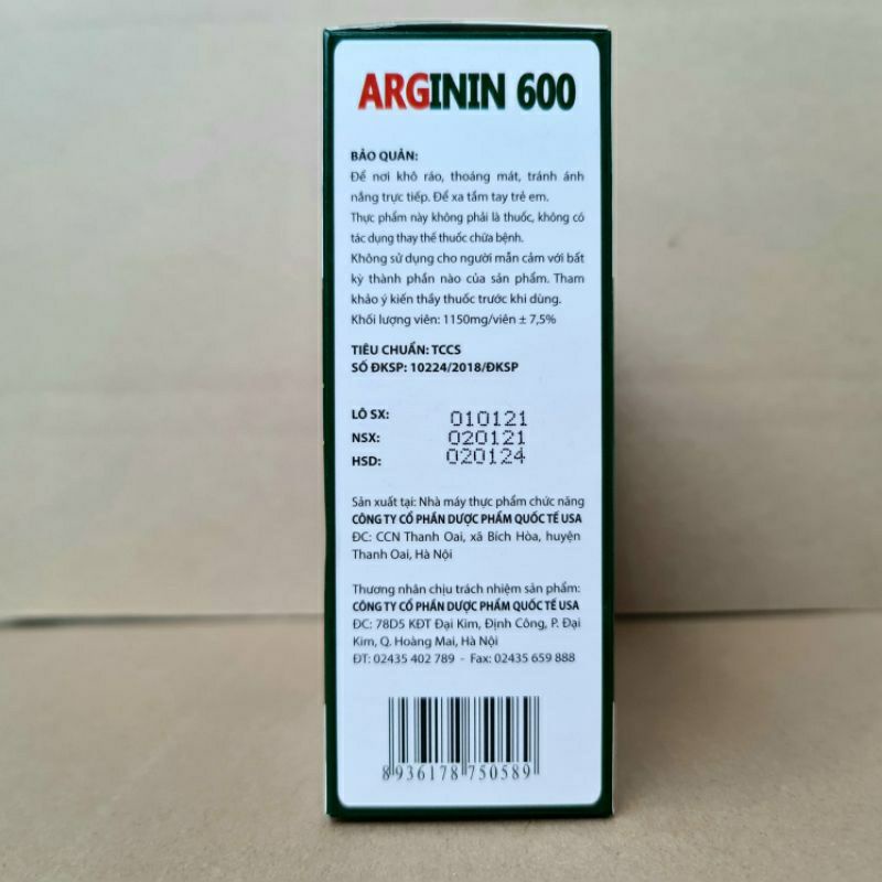 Viên uống Giải độc gan ARGININ 600 CÀ GAI LEO TỎI ĐEN - Hỗ trợ  mát gan ,hạ men gan