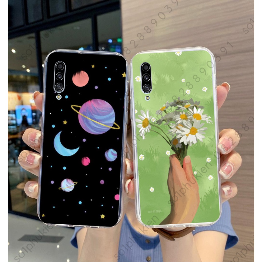 Ốp lưng Samsung A90 5G / A70 / A50 / A50S / A30 / A30S dẻo in hình chó shiba , phong cảnh đẹp