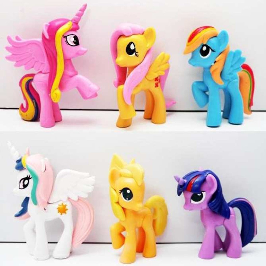 Bộ đồ chơi 12 chú ngựa Pony đáng yêu (size lớn)