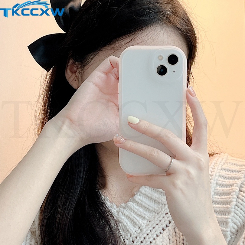 Ốp Điện Thoại Mềm Trong Mờ Hình Đôi Mắt Cho iPhone 12 13 Mini 12 13 11 Pro MAX XS MAX XR X 6 6S 7 8 Plus SE 2020 SE2