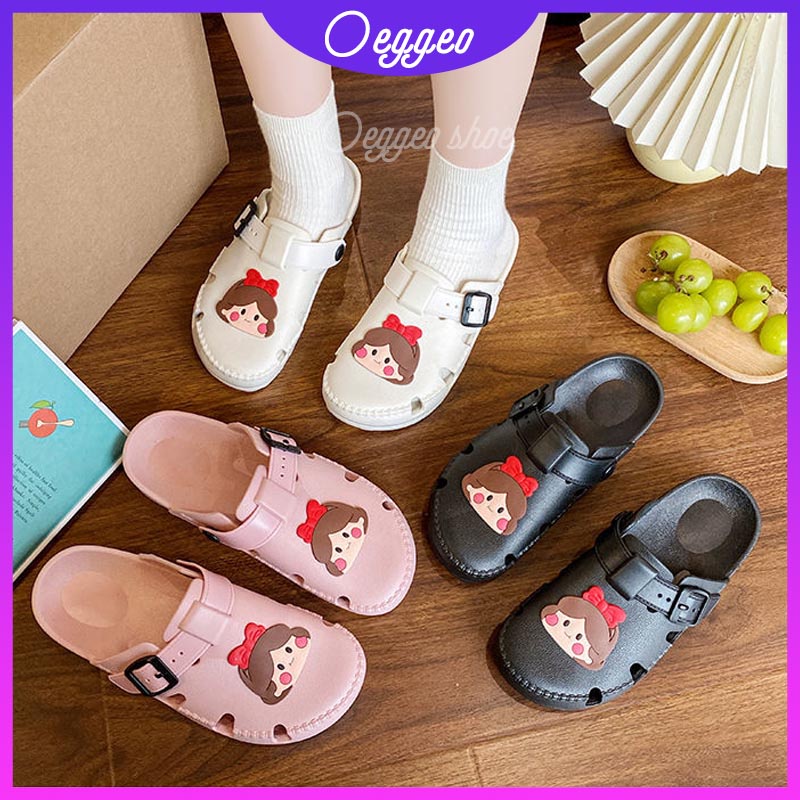 Dép Bít Mũi Thời Trang Đơn Giản Cho Nữ
