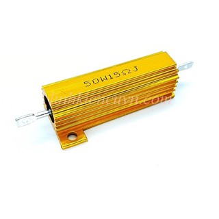 Điện trở nhôm 50w 15r 5% rx24 50w15r