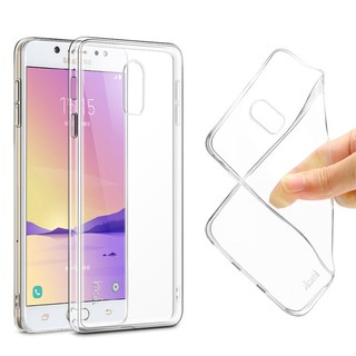 Ốp dẻo trong suốt Samsung J7+ / J7 Plus (Hàng loại A)