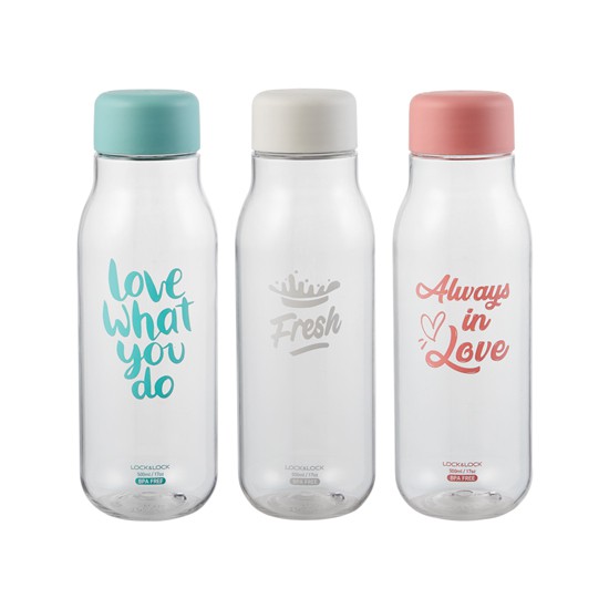 Bình nước nhựa Lock&Lock Milky HAP654 500ml BPA Free