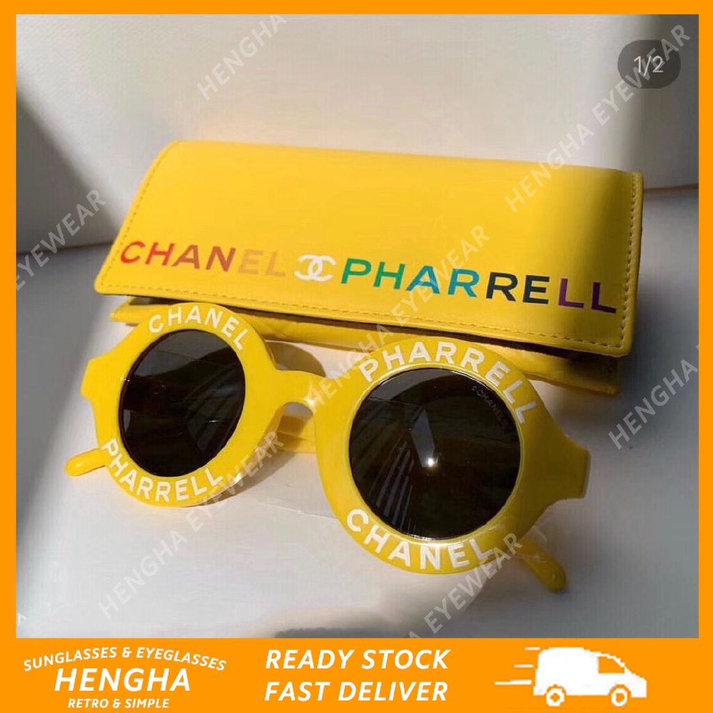 Kính râm gọng tròn chống tia UV400 thiết kế thời trang