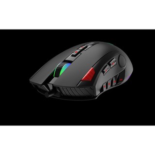 Chuột quang aula h512 wired optical gaming mouse 12 keys-10000 dpi, rgb backlight - top seller