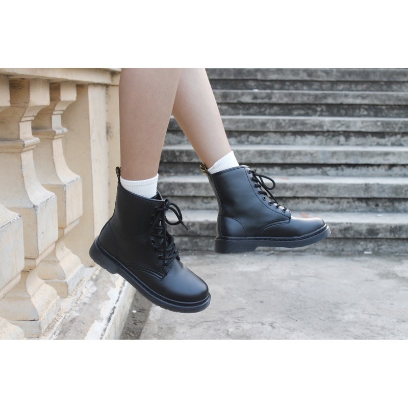 Giày boots đen Dr FULL BLACK