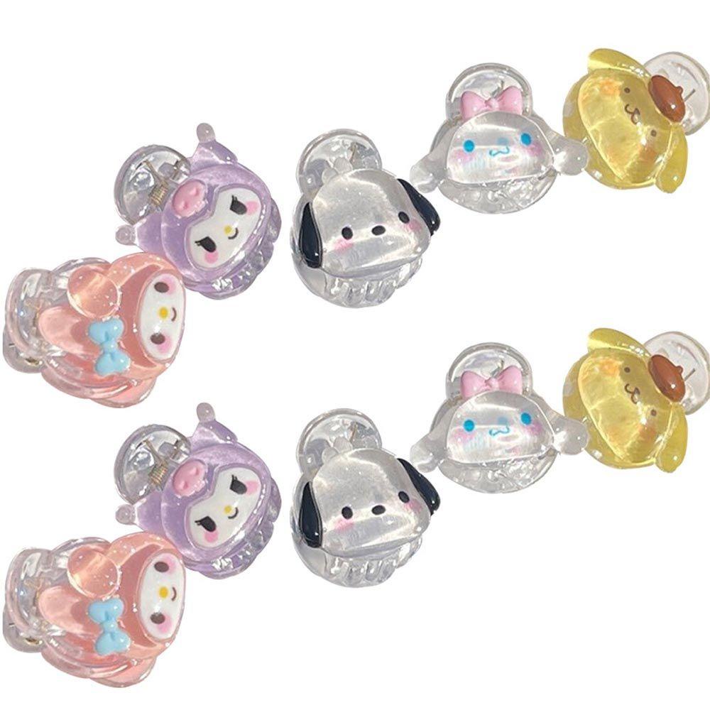 Kẹp Tóc Đuôi Ngựa Hình Thỏ Kuromi Melody Melody Cỡ Nhỏ Dễ Thương Cho Bạn Gái Giá Đỡ