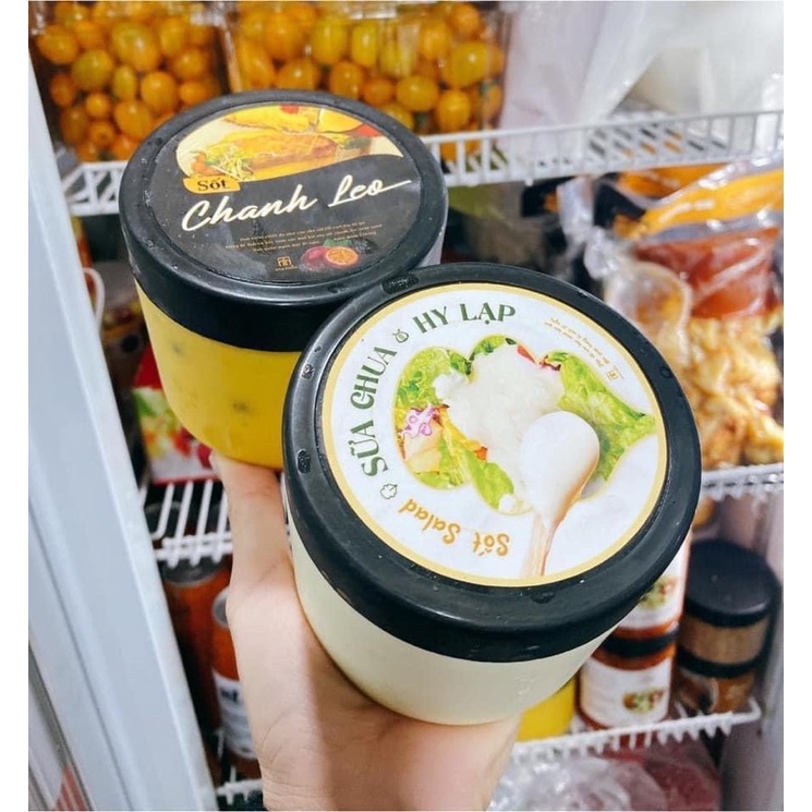 Sốt chanh leo tươi đỉnh cao hũ 450gram