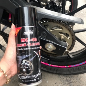 Chai dưỡng sên, xích xe máy Thunder Chain Lube & Chai xịt vệ sinh sên Thunder Chain cleaner 400ml