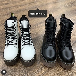 Giày đế cao 4cm / Boots da