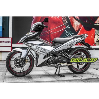Tem Trùm Exciter 150 Trắng Đen