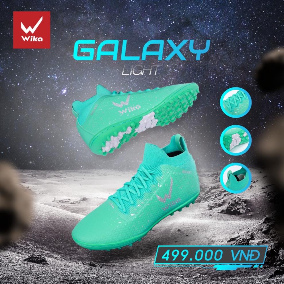 [ CHÍNH HÃNG - GIÁ XƯỞNG ] Giày đá bóng Wika Galaxy Light - Siêu phẩm sân cỏ nhân tạo