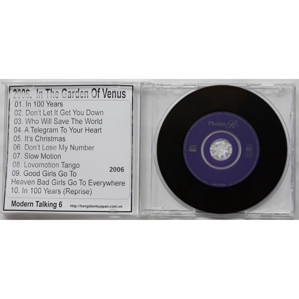 Bộ 5 CD nhóm nhạc MODERN TALKING như hình