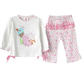 Bộ cotton thêu pretty kibo