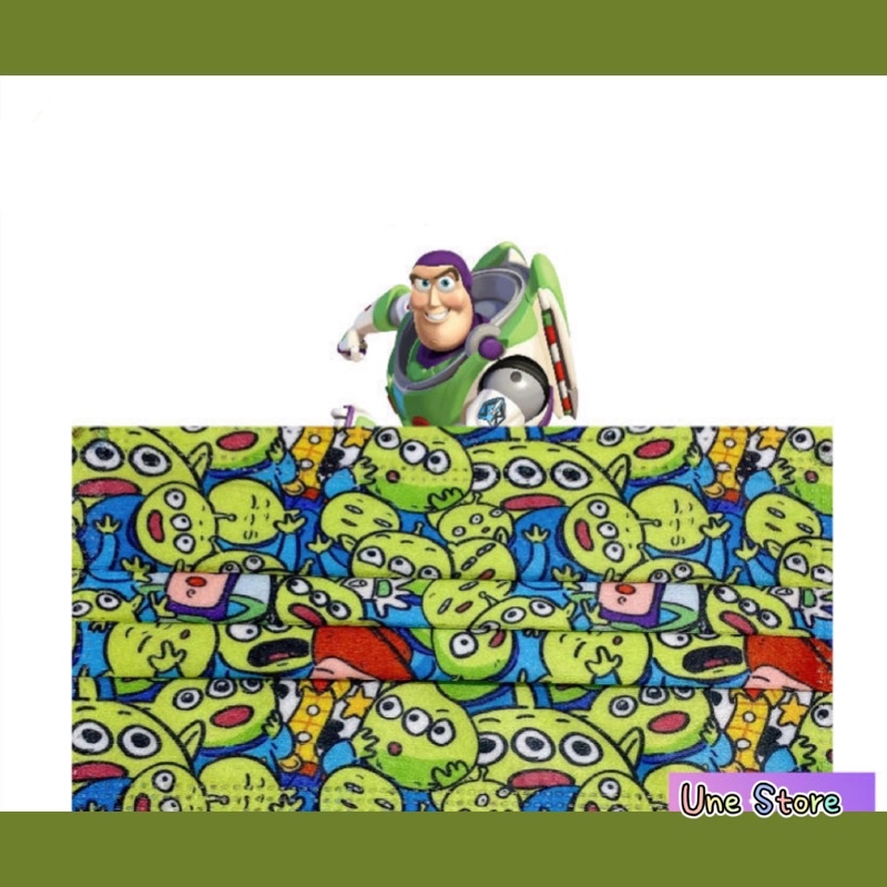 Gói 5 chiếc - Khẩu trang dễ thương in hình Toy story