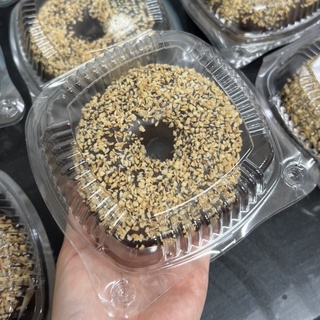 100 Hộp nhựa đựng bánh trong suốt nắp gài - hộp nhựa H128