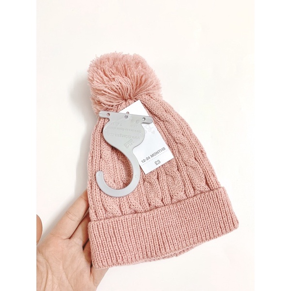 Mũ len siêu xinh cho bé gái săn sale