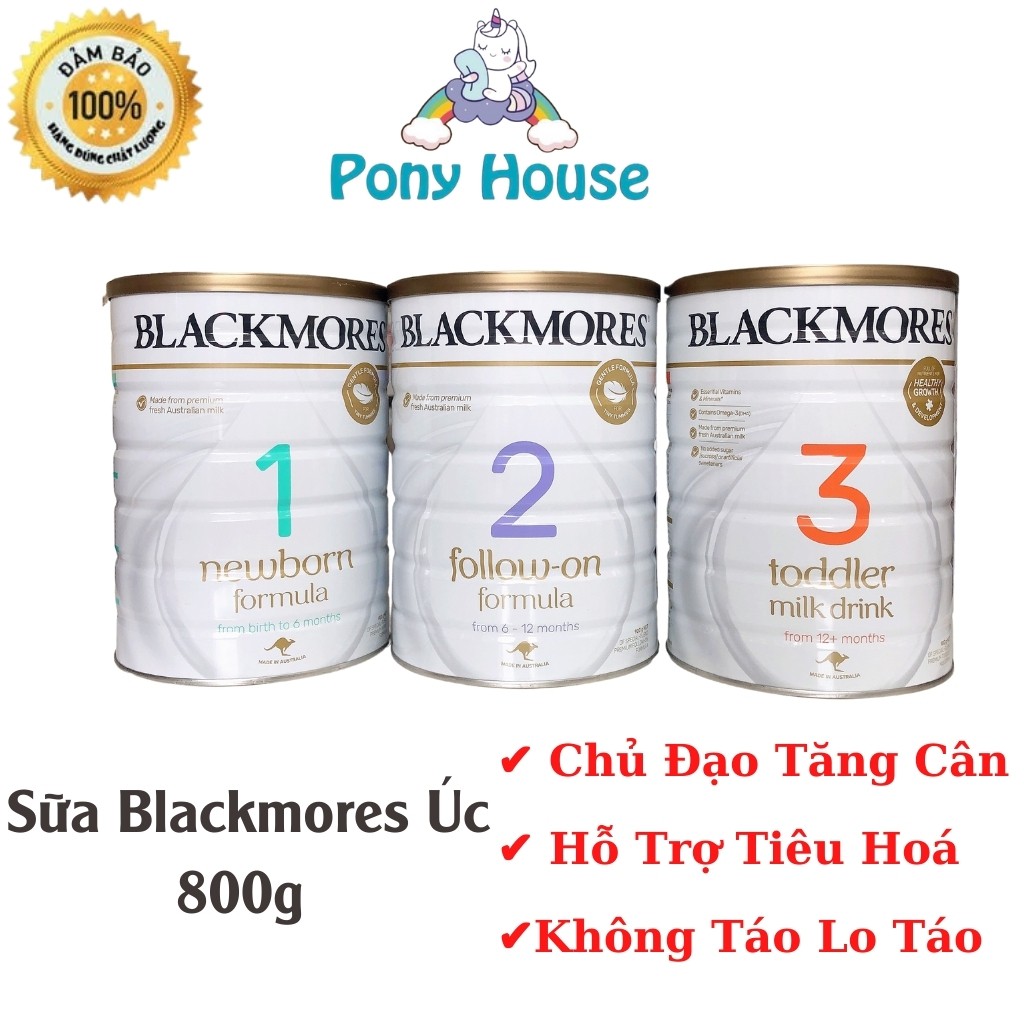 Sữa BLACKMORE Úc 900g CHÍNH HÃNG dành cho bé lười ăn, chậm lớn, chậm tăng cân. [DATE 2023]