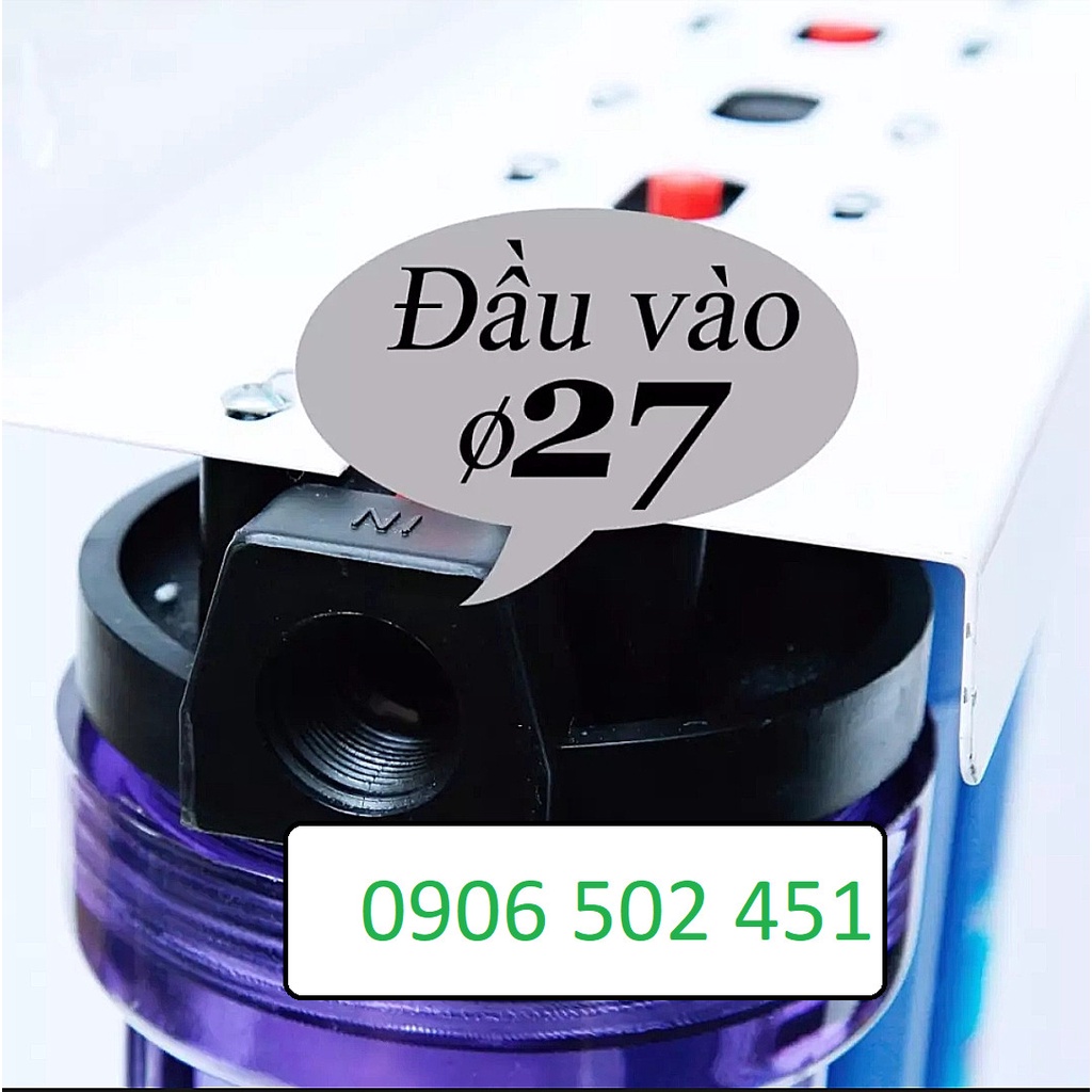 Bộ lọc nước sinh hoạt gia đình, bộ lọc đầu nguồn, lọc hồ cá, ....2 cấp ly 20 inch an toàn hiệu quả dễ sử dụng