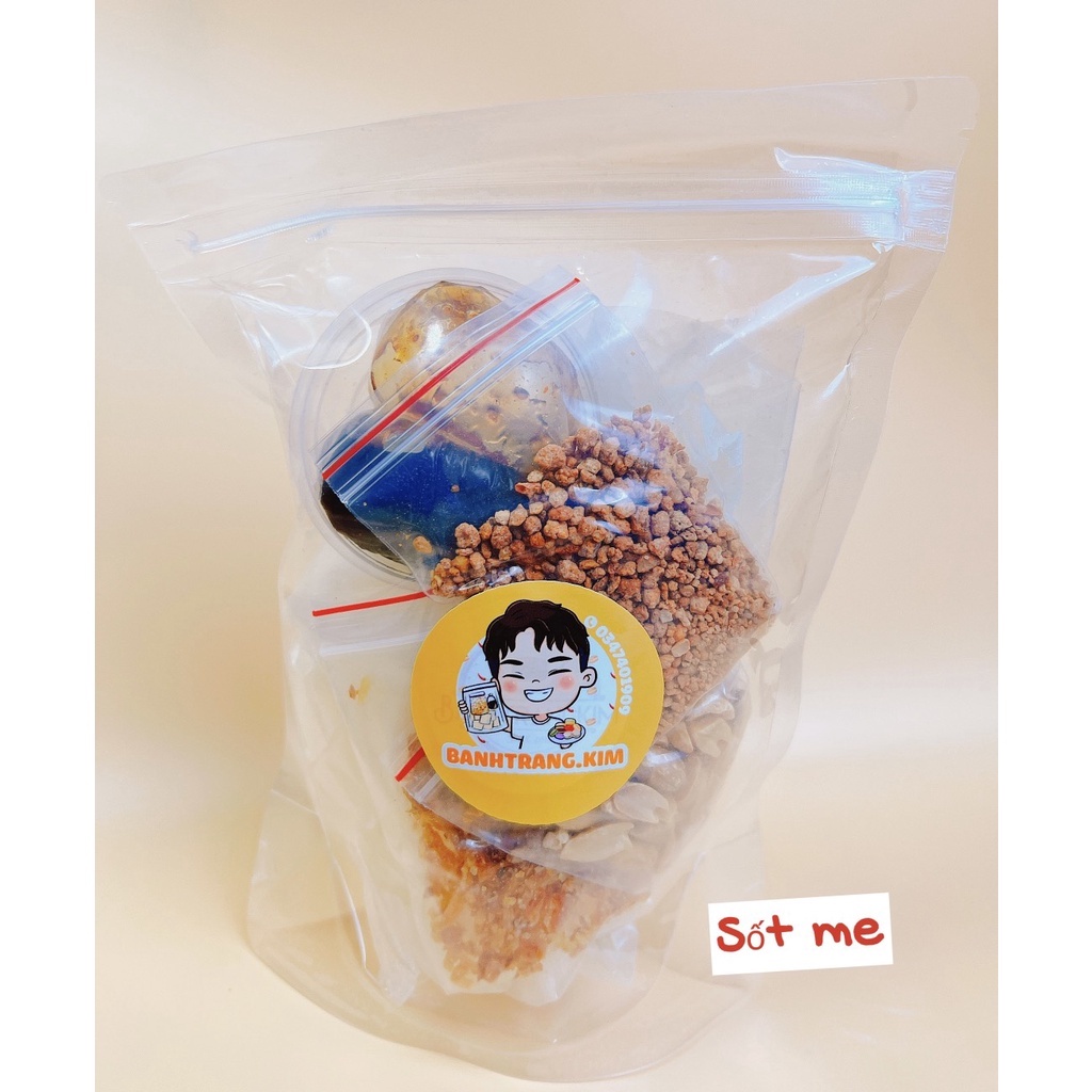 Bánh tráng chấm sốt me đặc biệt