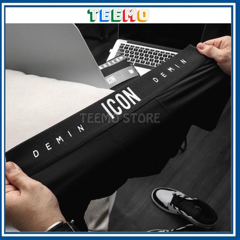 Quần Lót Nam ICON DEMIN Thun Lạnh - Sịp Đùi Nam Cotton Mềm Mịn Co Giãn 4 Chiều | Teemo