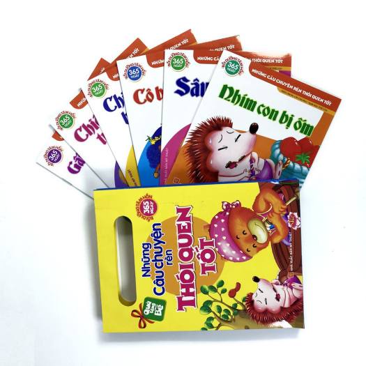 Sách - 365 Ngày Bồi Dưỡng Tâm Hồn - Những Câu Chuyện Rèn Thói Quen Tốt (Túi 6 Cuốn)