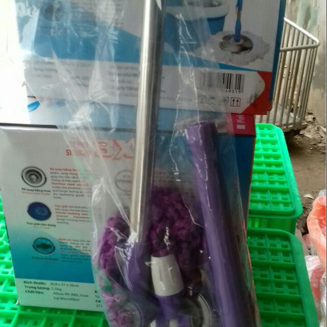 Gậy lau nhà 360 loại đẹp MEGA