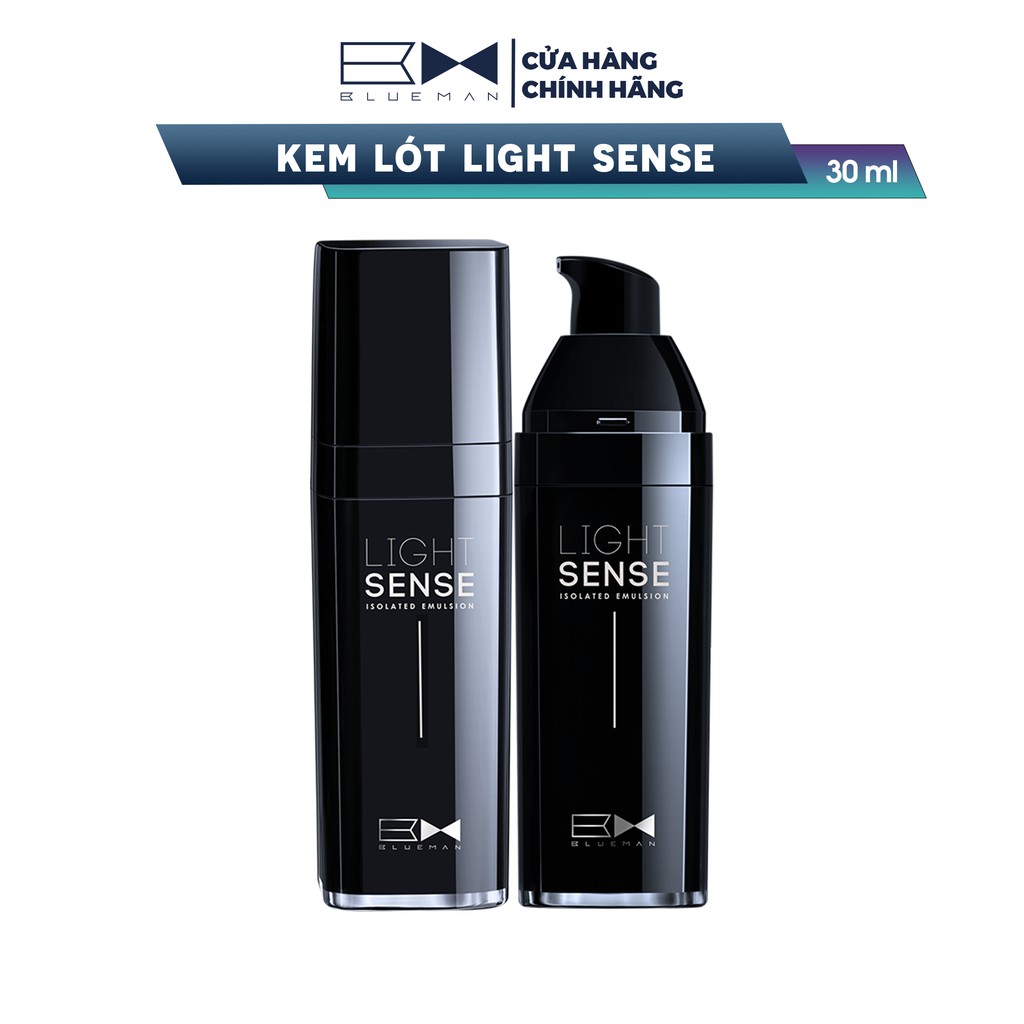 Kem Lót Trang Điểm Light Sense BLUEMAN Che Khuyết Điểm, Nâng Tone Da 30ml