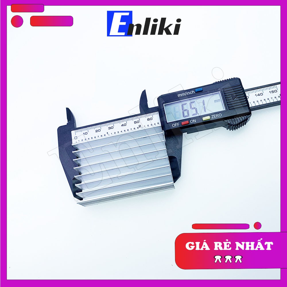 Tản Nhiệt Nhôm8 Cánh 65x45x17mm