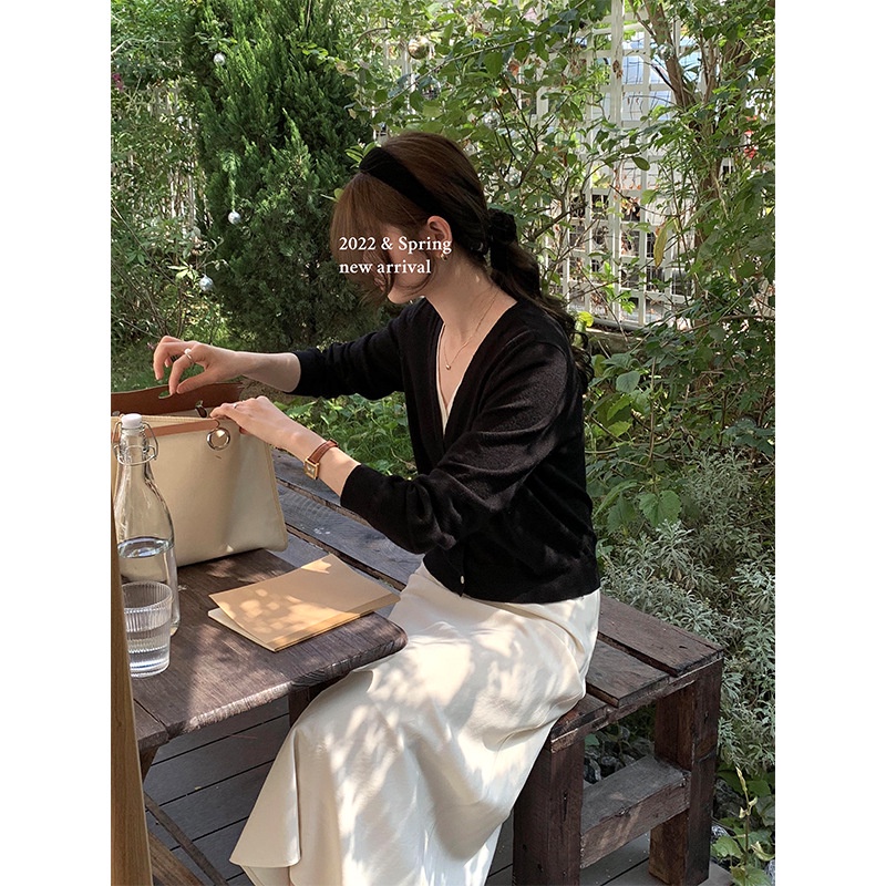 ÁO THU ĐÔNG NỮ ÁO KHOÁC NGOÀI MỎNG ÁO CARDIGAN