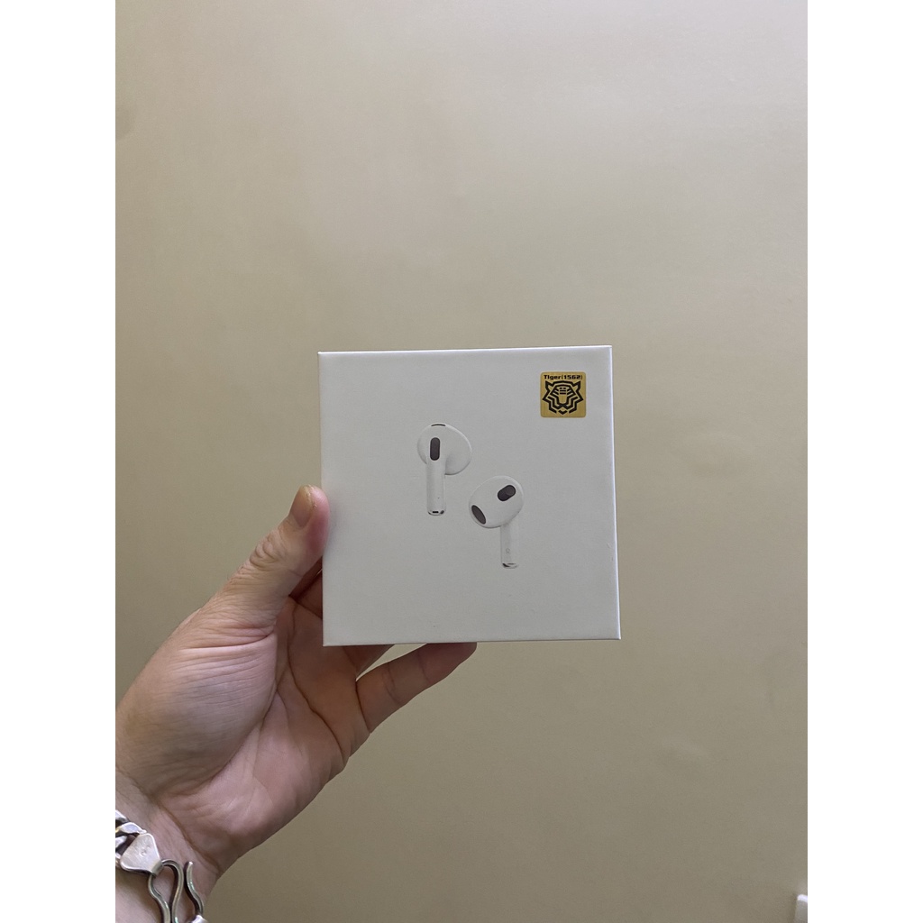 Tai nghe không day quả táo thế hệ 3 mới chip hổ vằn nhỏ gọn, âm thanh cực ấm
