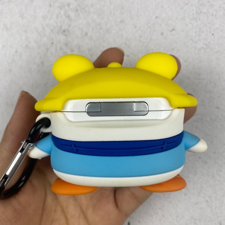 Case Airpods Vịt Mũ Vàng, Ốp Airpods Phong Cách và Dễ Thương cho đủ dòng 1/2/3/Pro - Mã TZAP320