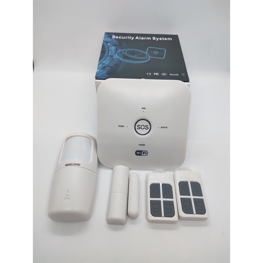 Bộ Báo Động Chống Trộm Wifi Sim GSM Tuya Smart Gọi Điện Nhắn Tin Về Điện Thoại, Chuông Báo Động An Ninh Qua Điện Thoại