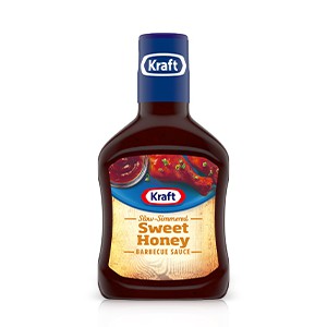 4 vị sốt ướp thịt nướng BBQ Kraff Sauce 510g Mỹ