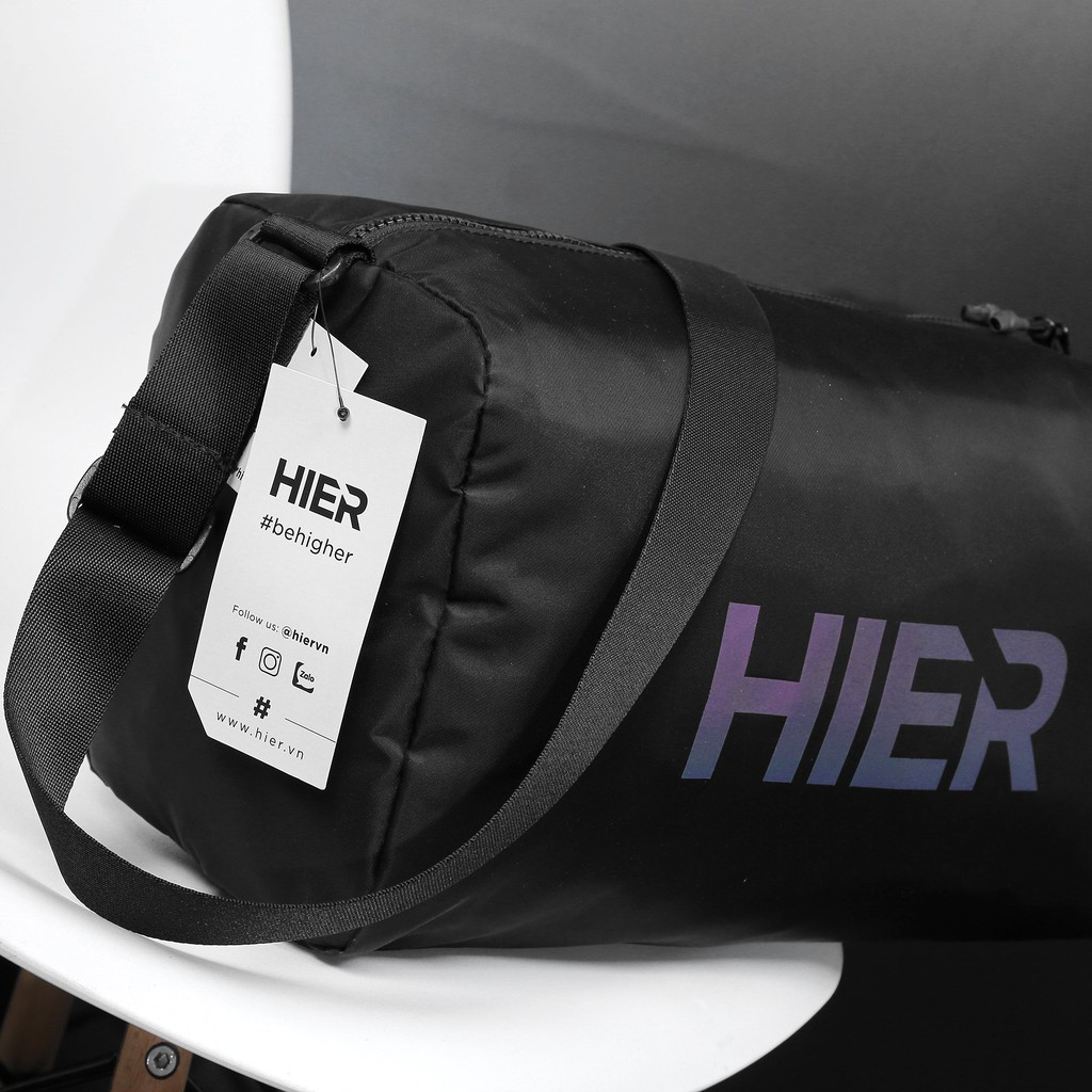 Túi Trống Du Lịch Thể Thao Tập Gym  Chính Hãng Hier Reflective Đeo Chéo Cỡ Nhỏ Chống Nước