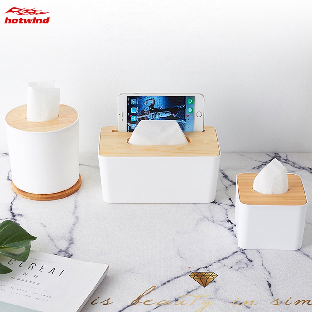 Hộp Đựng Khăn Giấy Bằng Gỗ Tiện Lợi Cho Nhà Bếp