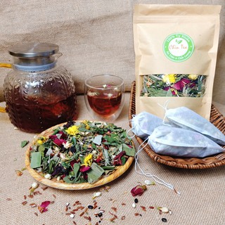 💥 (MIX 13 Thành phần) TRÀ HOA NGŨ CỐC GIẢM CÂN DƯỠNG NHAN TÚI LỌC