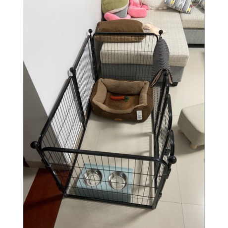 [ Có ảnh thật] Bộ quây nan ống cao cấp size lớn 100*120cm *6 tấm màu đen sơn tĩnh điện
