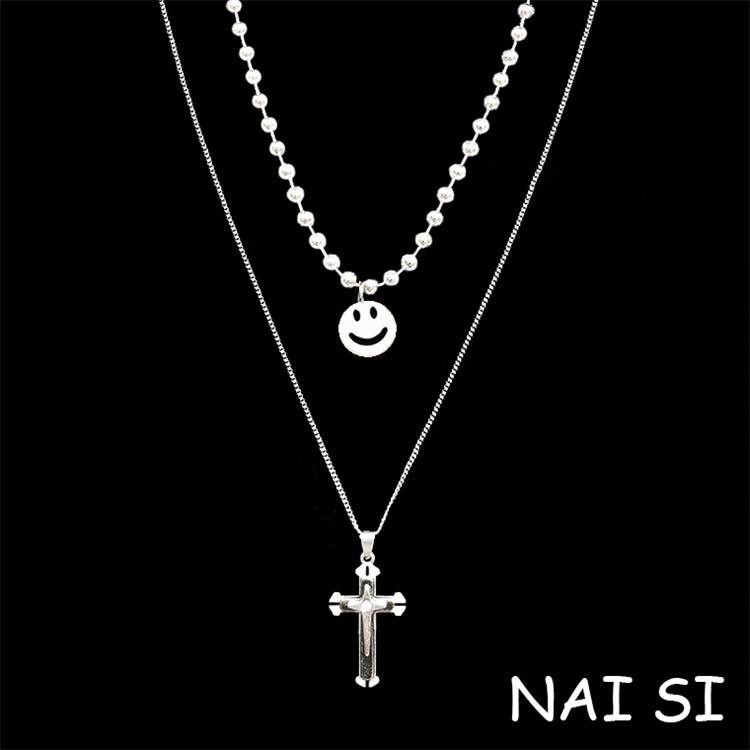 Dây Chuyền Mặt Thánh Giá Phong Cách Hip Hop Hàn Quốc Cổ Điển 1251 Dành Cho Nam Và Nữ