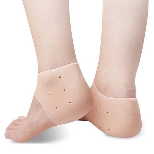 Đôi Vớ Silicon Bảo Vệ Chống Nứt Gót Chân (Màu Da) P014