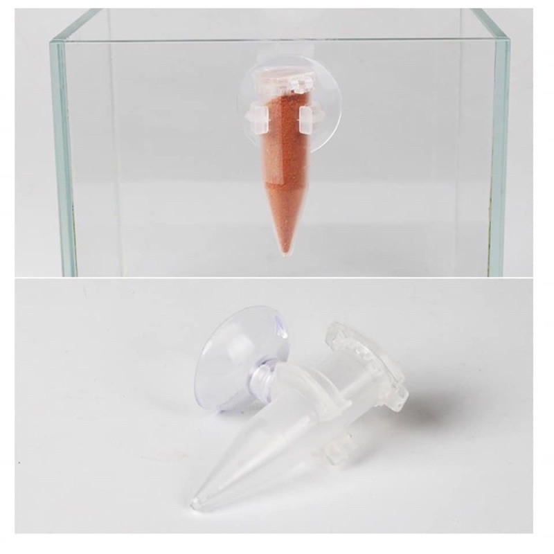 Ống nhựa đựng thức ăn tự động nhỏ giọt cho cá cảnh 5ML