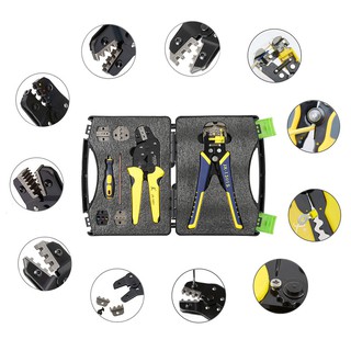 Paron? JX-D5301 Multifunctional Ratchet Crimping Tool Wire Strippers Terminals