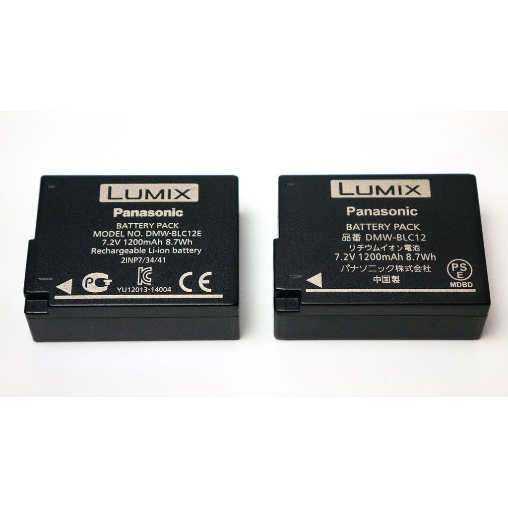 Pin BLC-12 BLC12 PanaDonic Lumix DMC-GH2, DMC-G5, DMC-G6, DMC-G7, , DMC-FZ200, DMC-FZ1000, ...