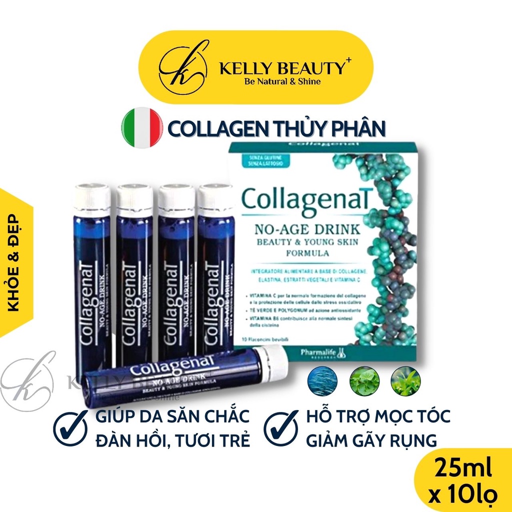 Collagen Thủy Phân CollagenaT PHARMALIFE - Giúp Da Săn Chắc, Đàn Hồi, Chống Lão Hóa, Hiệu Quả Nhanh | KELLY BEAUTY