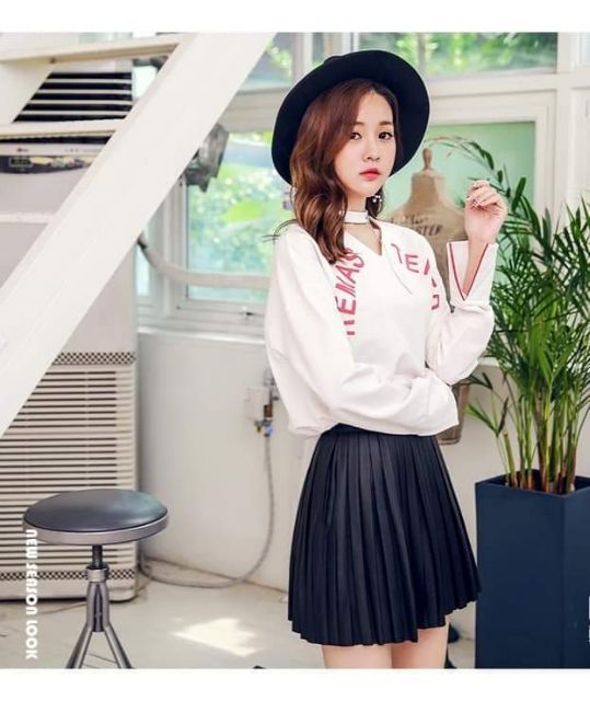 Chân váy dập ly hàng hiệu Every  , thương hiệu thời trang đình đám Every đến từ Hàn Quốc . | BigBuy360 - bigbuy360.vn