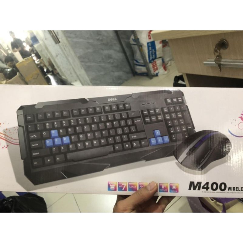 Combo phím chuột không dây DELL M400