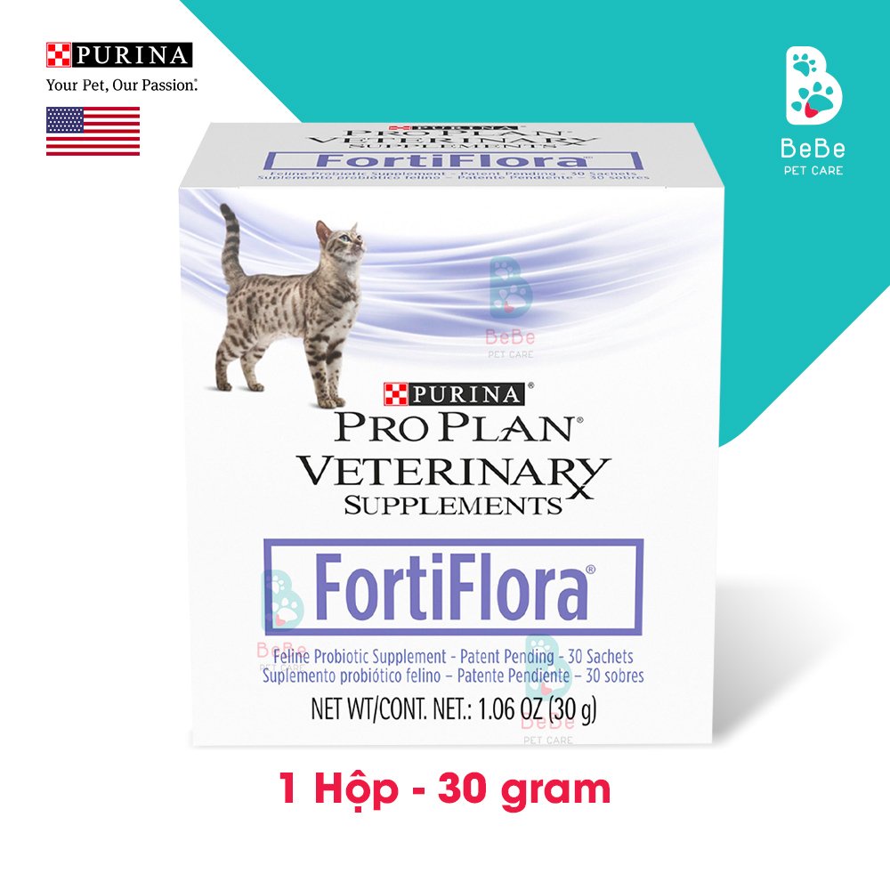 Men Tiêu Hoá PURINA FortiFlora Pro Plan Hỗ Trợ Và Ổn Định Đường Tiêu Hoá Cho Mèo