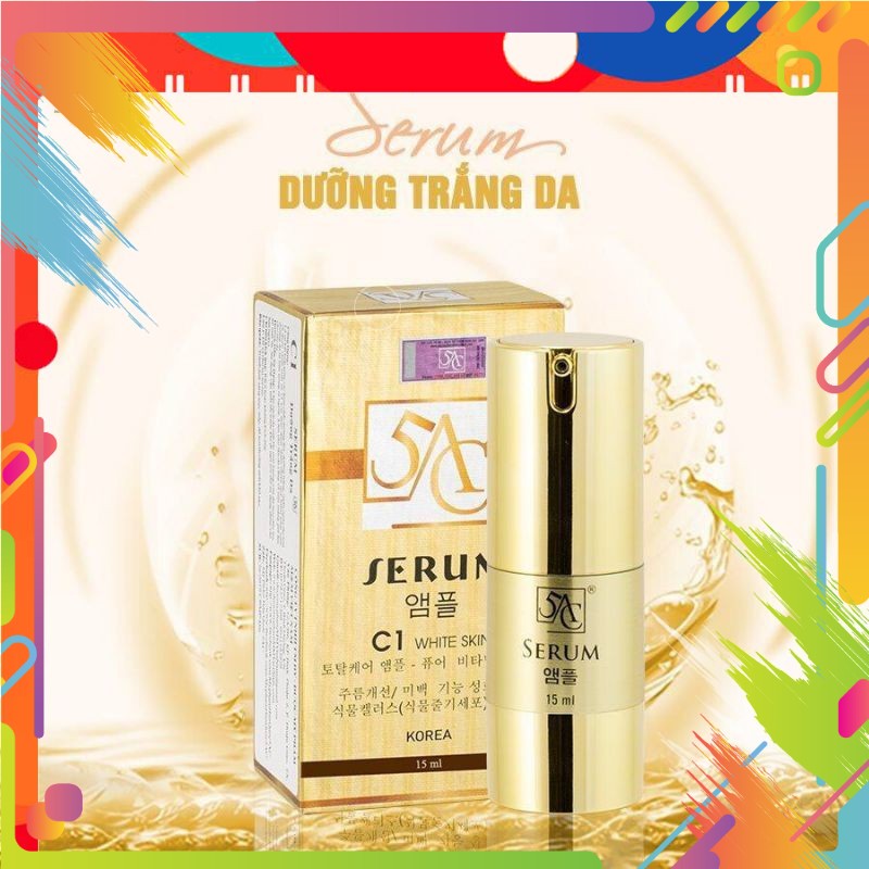 Serum dưỡng trắng da hàn quốc 5AC 15ml