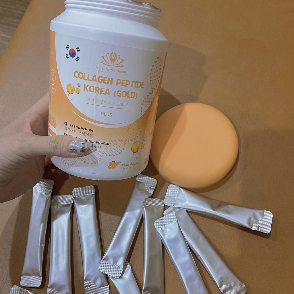 Collagen thủy phân peptide Korea Gold sáng da trẻ hóa cơ thể NHẬT BẢN chính hãng
